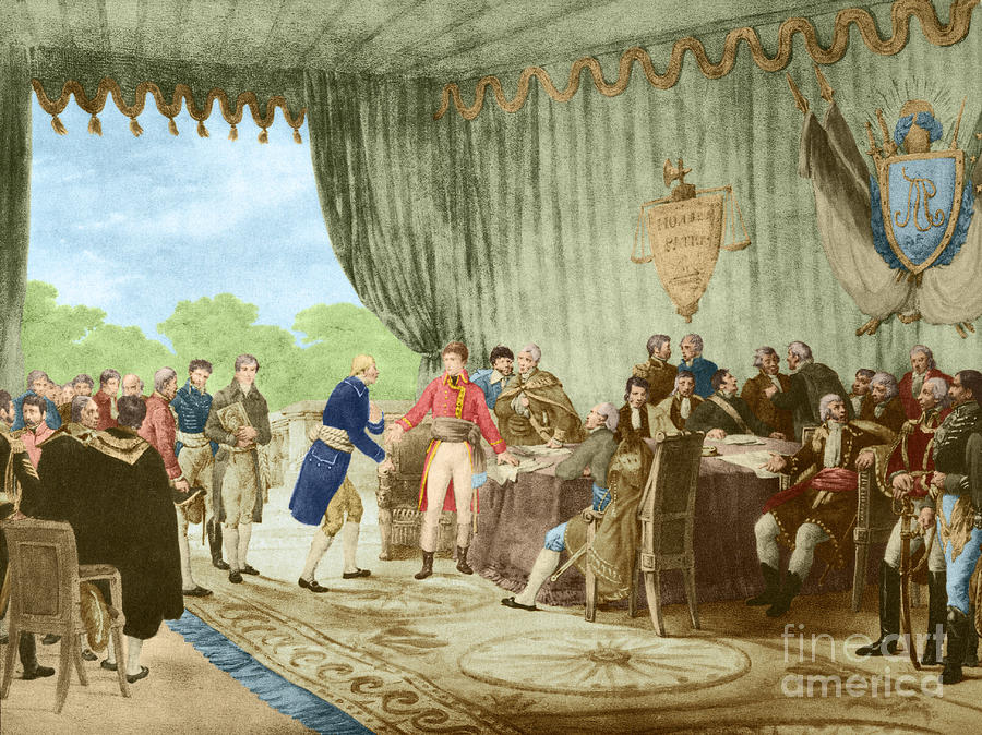 900x674 Louisiana Purchase, 1803 Photograph By Photo Researchers - Louisiana Purchase Painting