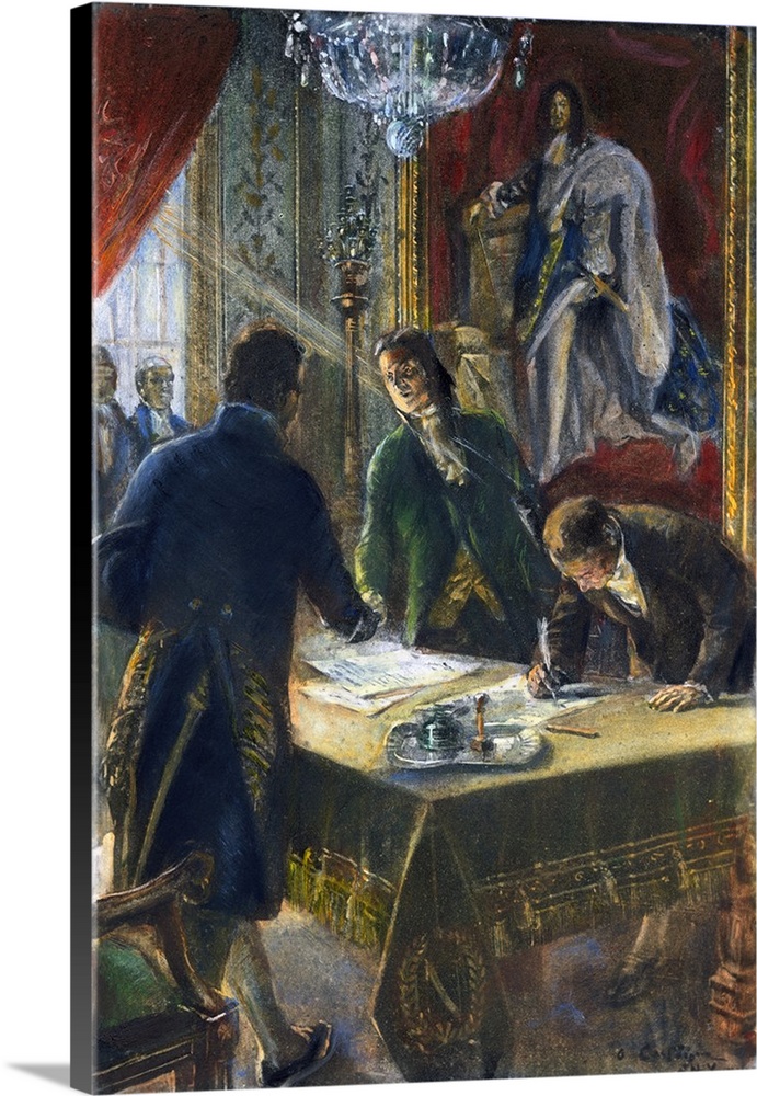 691x1000 Louisiana Purchase, 1803 Wall Art, Canvas Prints, Framed Prints - Louisiana Purchase Painting