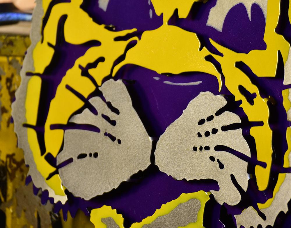1000x783 Louisiana State University Tiger - Louisiana State Painting