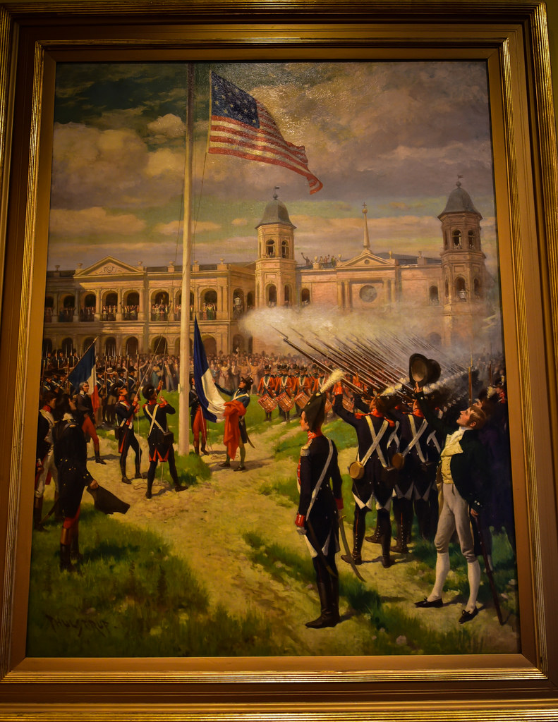 791x1024 Thure De Thulstrup - Louisiana State Painting