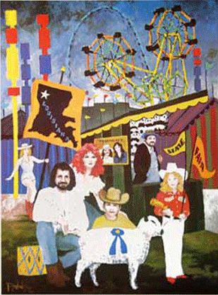 309x418 George Rodrigue Louisiana State Fair Shreveport George Rodrigue - Louisiana State Painting