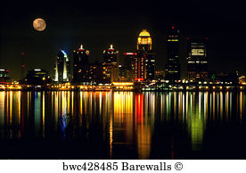 276x194 383 Cityline Posters And Art Prints Barewalls - Louisville Skyline Painting