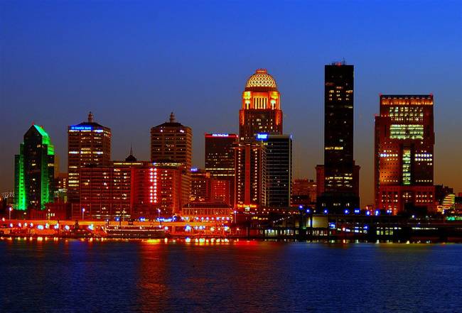 650x441 Stunning Louisville Skyline Artwork For Sale On Fine Art Prints - Louisville Skyline Painting