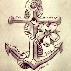 236x236 55 Best Anchor Sayings And Tattoos Images On Anchor - Love Anchors The Soul Painting