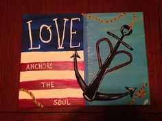 236x177 Love Anchors The Soul Jesus Knows Me This I Love Canvas - Love Anchors The Soul Painting