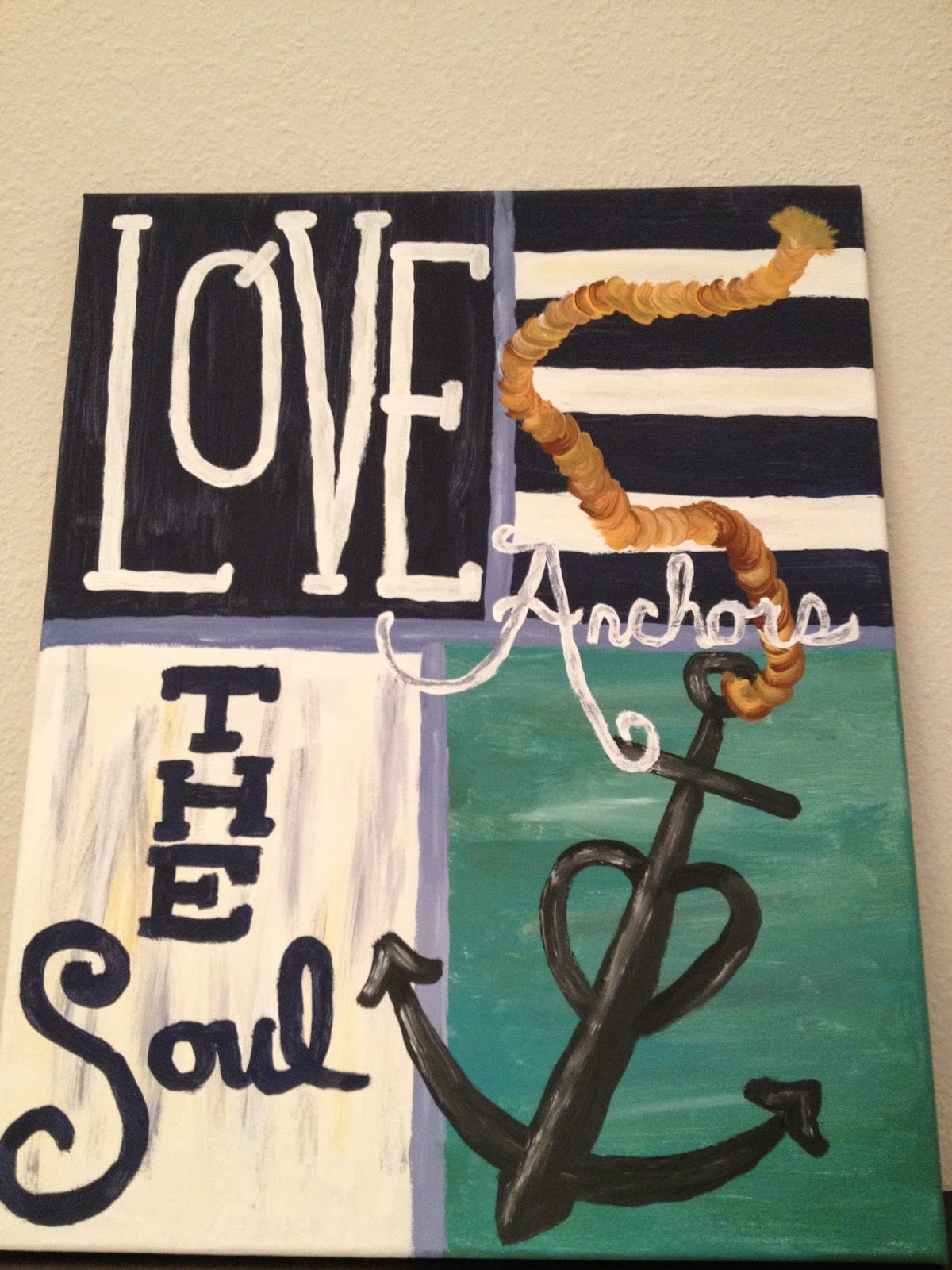 1200x1600 Grace And Grime Painting Party Popularity - Love Anchors The Soul Painting