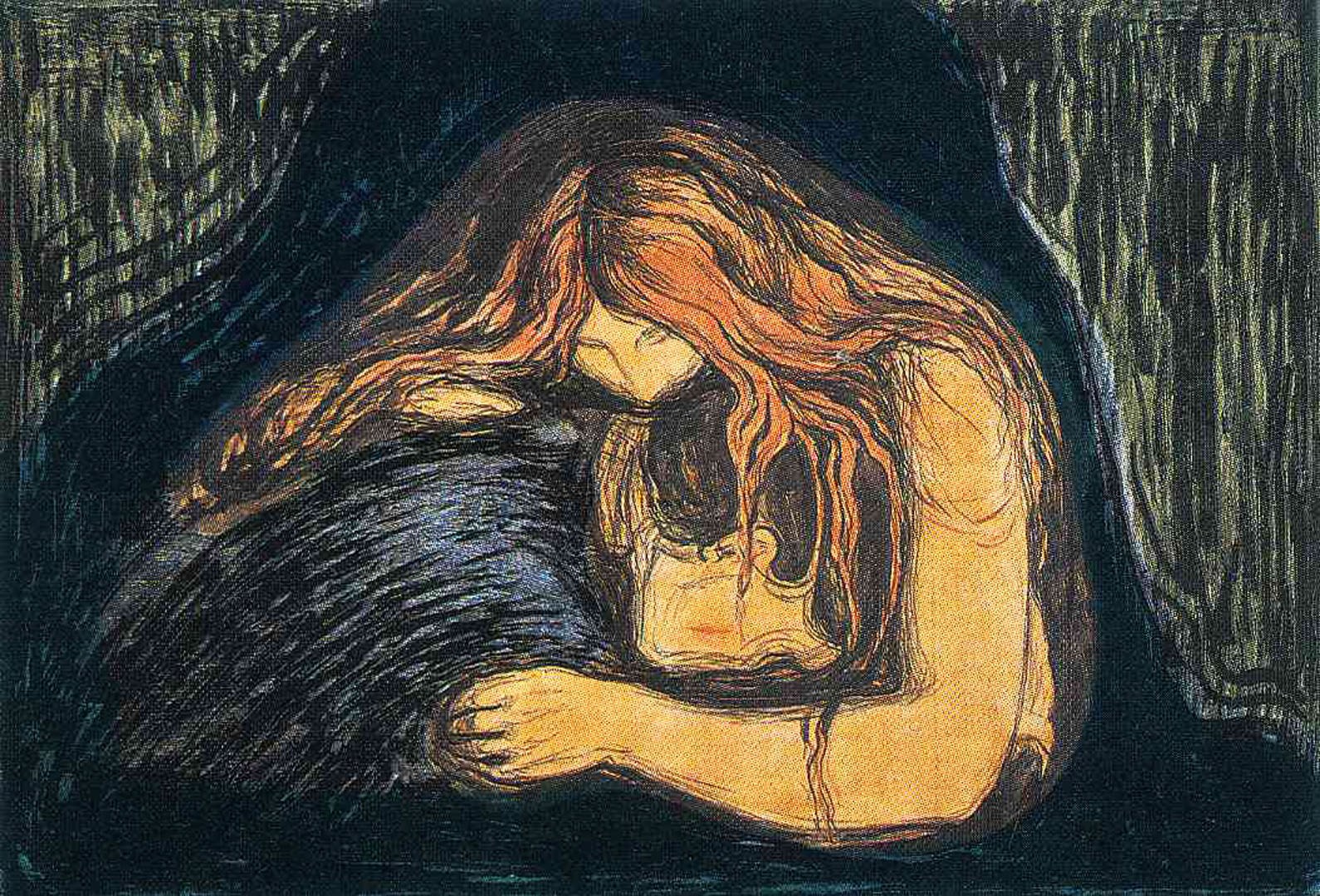 1590x1080 Love And Pain, The Best Progressive Black Metal Of The Year S.b.g. - Love And Pain Munch Painting