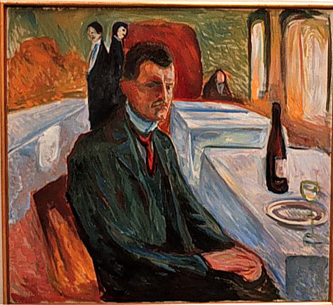 470x430 Munch Expert Art Authentication, Certificates Of Authenticity - Love And Pain Munch Painting