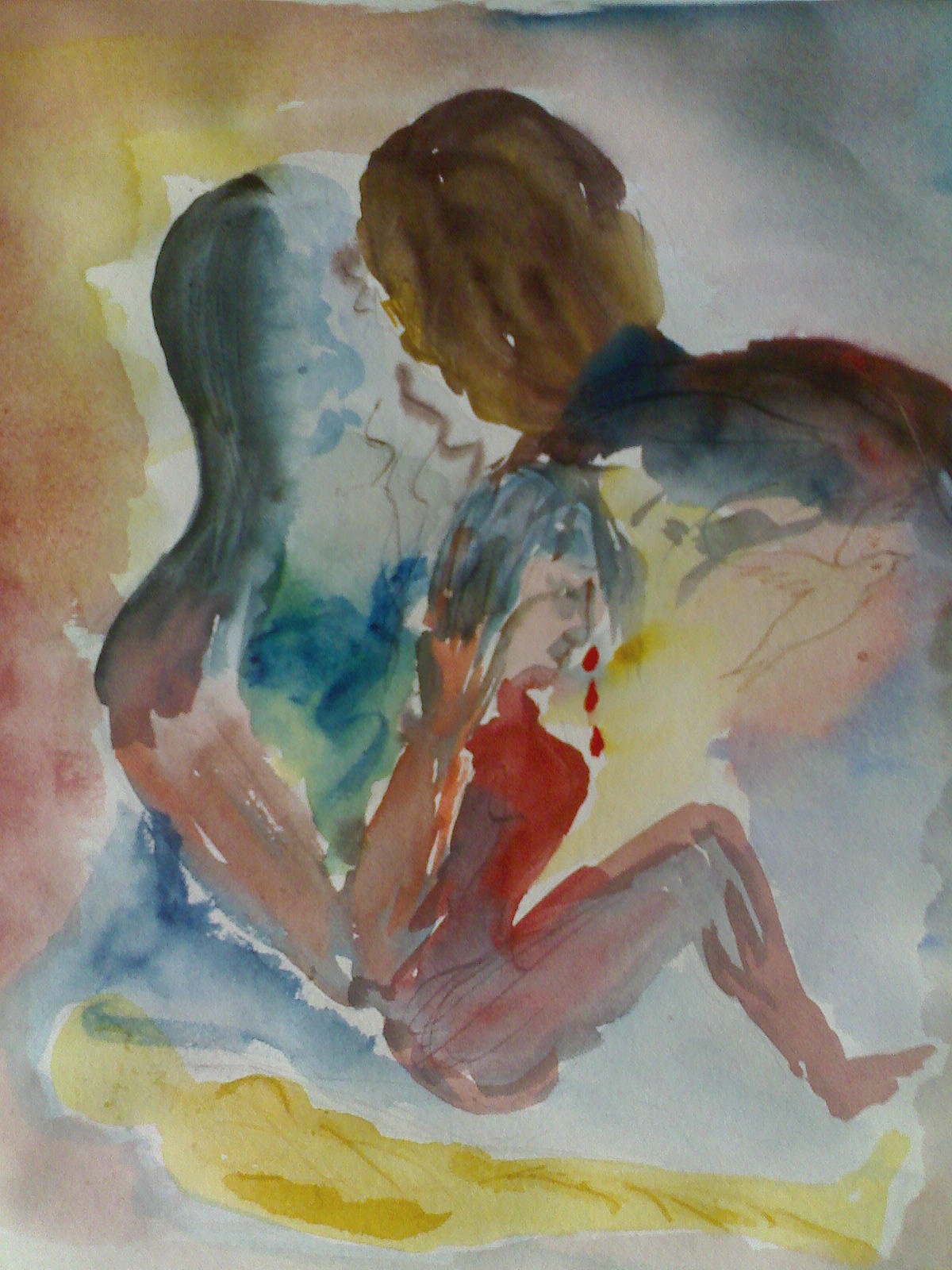 1200x1600 Love Is Pain In To The Feelings Art Of Living . - Love And Pain Painting