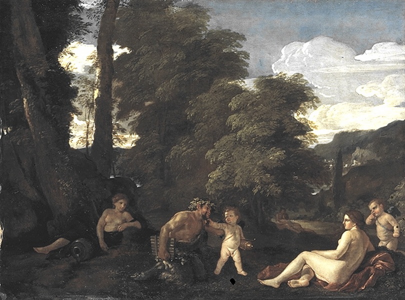 810x600 Poussin Paintings - Love Conquers All Painting