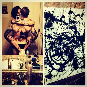 306x306 Peinture Sur Soi Love Is Art Cosmos Edition Kit Jetsociety - Love Is Art Painting