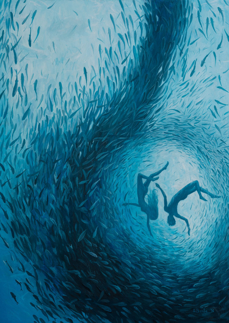 754x1060 Let's Never Stop Falling In Love - Love Oil Painting