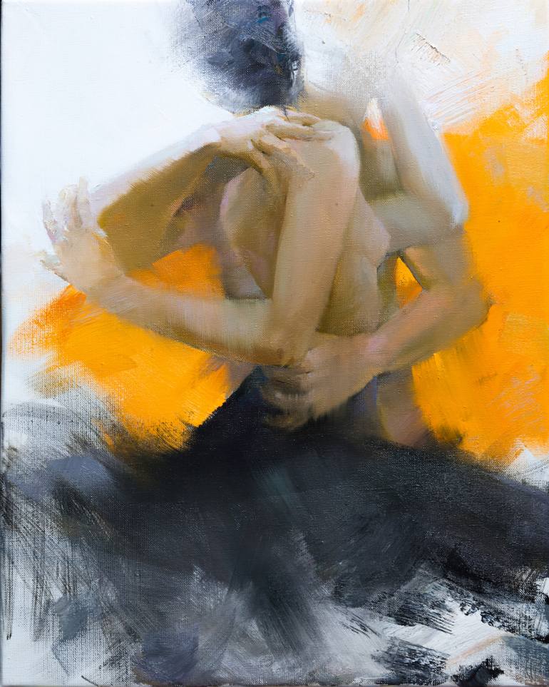 770x963 Saatchi Art Contemporary Figurative Painting - Love Painting Images