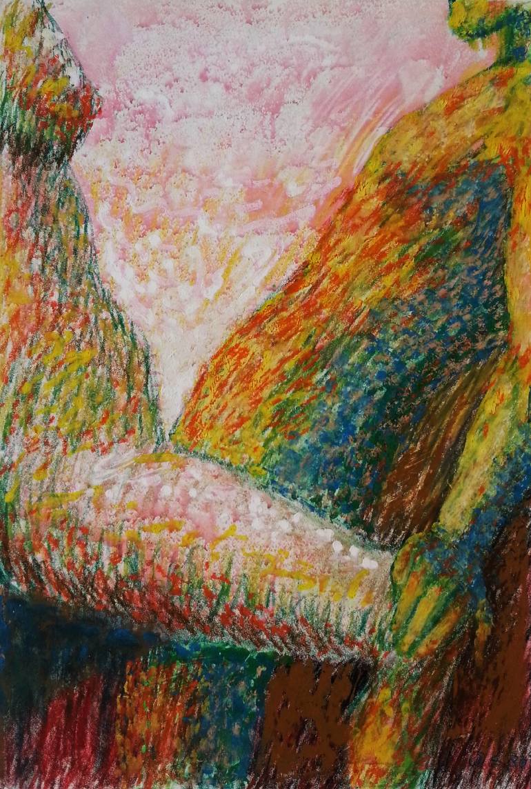 770x1144 Saatchi Art Making Love Painting By Wilfried Senoner - Love Painting Images