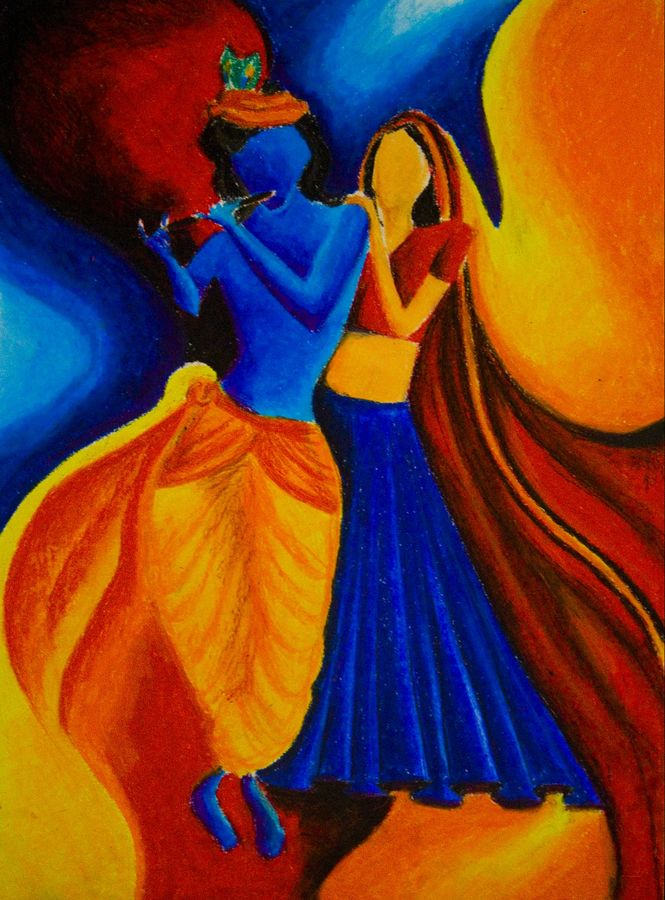 665x900 The Mesmerising Love Painting By Artist Kirthana Ravikumar - Love Painting Images