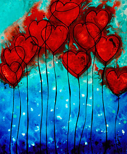 248x300 Abstract Love Paintings Fine Art America - Love Painting Images