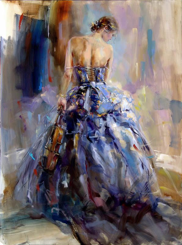 596x800 Anna Razumovskaya Love Story Painting 50% Off - Love Story Painting