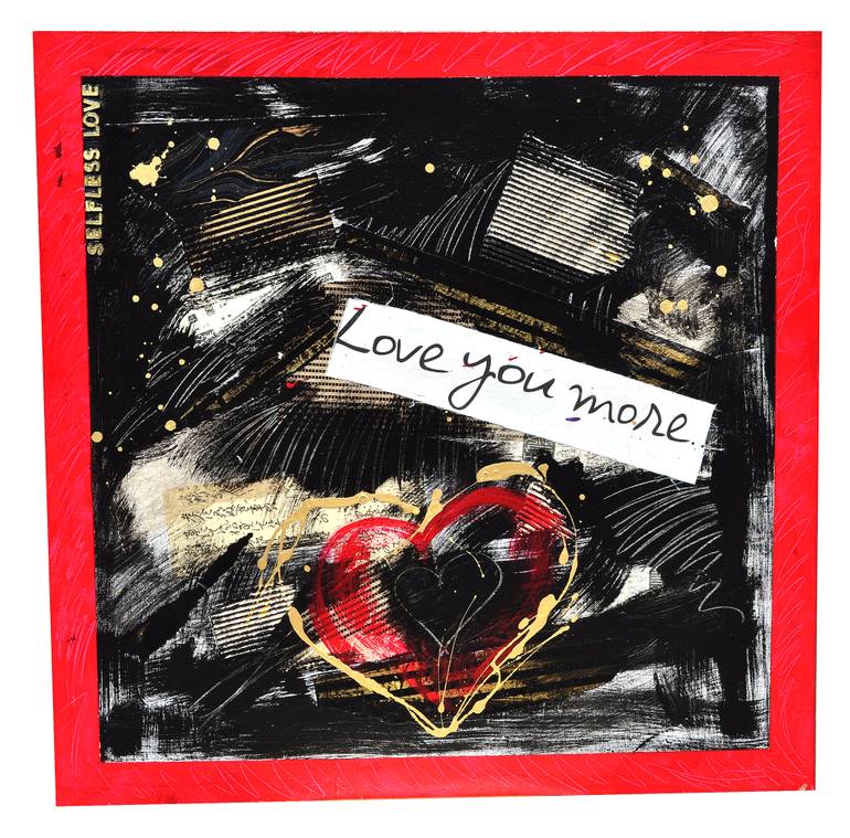 770x759 Saatchi Art Love You More Selfless Love Painting By Susan Boerner - Love You More Painting