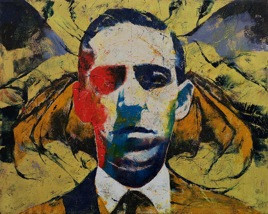 900x720 Lovecraft Painting By Michael Creese - Lovecraft Painting