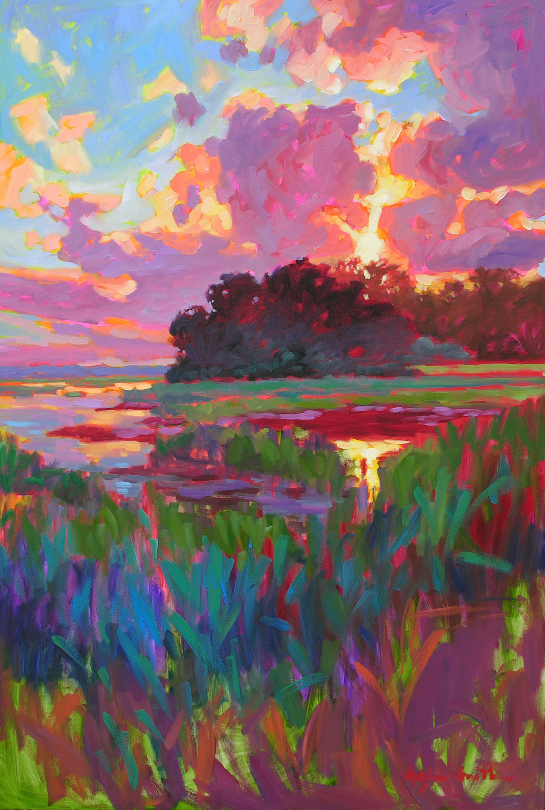 1749x2598 Lowcountry Light New Works By Betty Anglin Smith, April 3 17 - Low Country Painting