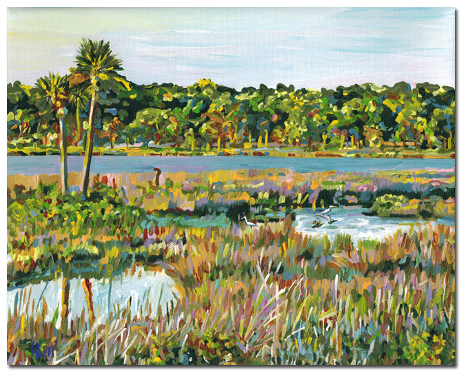 670x540 Lowcountry Marsh - Low Country Painting