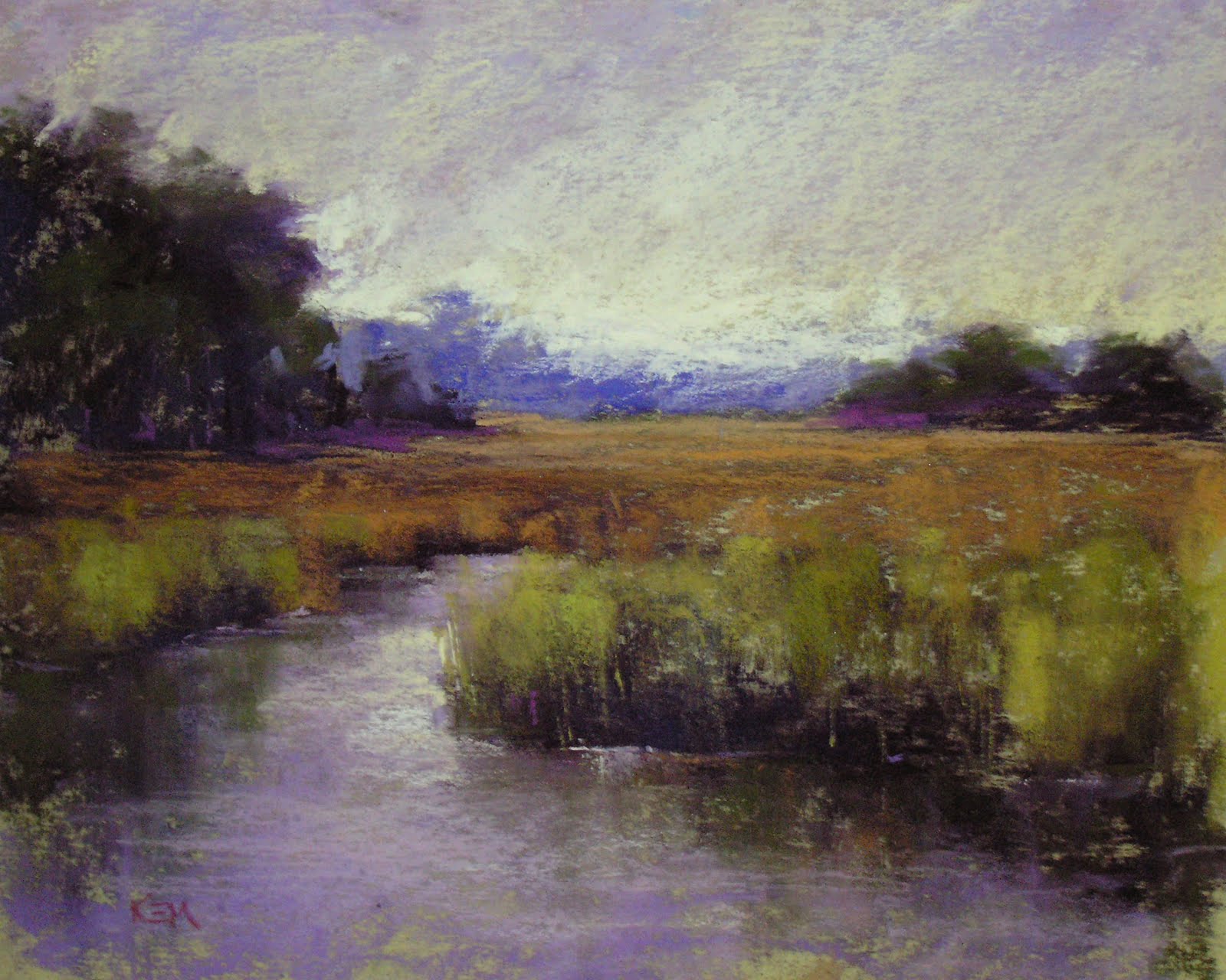 1600x1280 Painting My World Plein Air Marsh Painting South Carolina Lowcountry - Low Country Painting