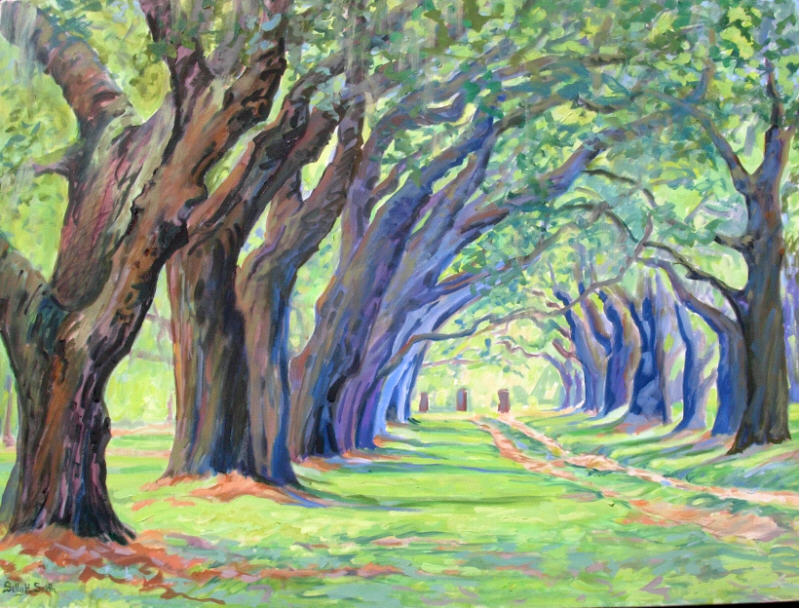 800x608 Paintings - Low Country Painting