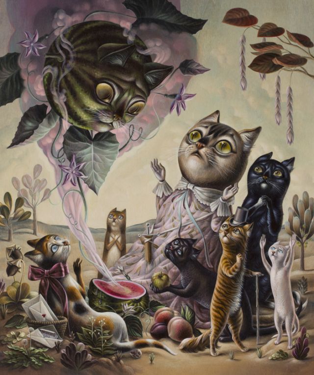 640x764 63 Best Lowbrow Art Images On Pop Surrealism, Big Eyes - Lowbrow Painting