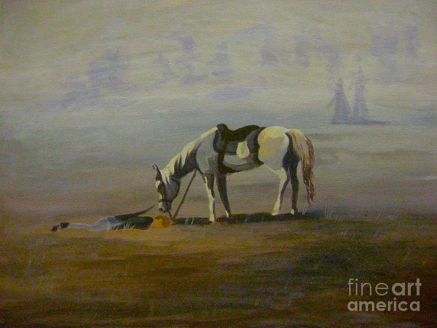 900x675 Tunnel Hill's Loyalty Painting By Gretchen Allen - Loyalty Painting