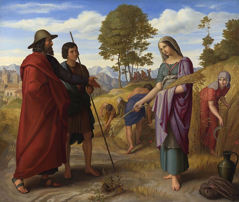 800x676 Ken Raggio Teaches Ruth - Loyalty Painting