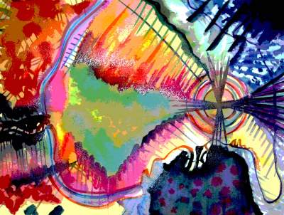 400x302 Is My Lsd Painting To Complicated For A Pour - Lsd Painting