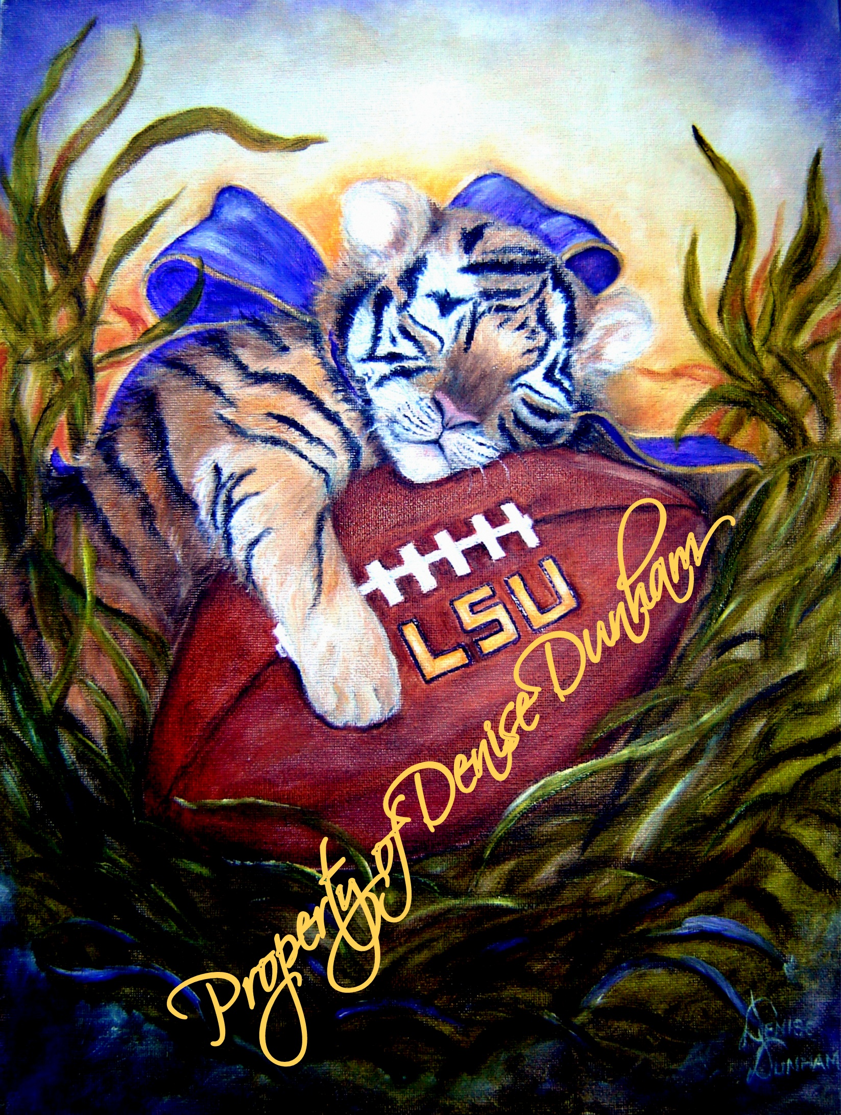 1647x2182 Gallery Lsu Artwork New Orleans Saints Art - Lsu Painting