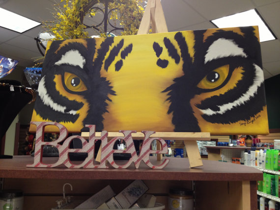 570x428 Lsu Tiger Eye Painting - Lsu Tiger Eye Painting