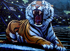 300x219 Lsu Paintings Fine Art America - Lsu Tiger Painting