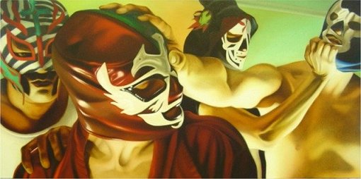510x254 La Bulla Tickets 041115 - Lucha Libre Painting