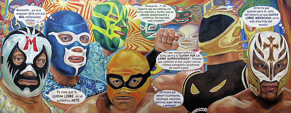 Lucha paintings search result at PaintingValley.com