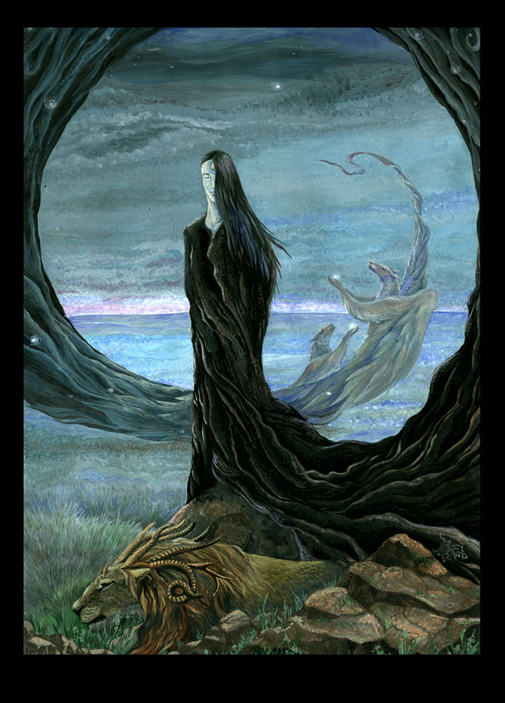 718x1000 Lucifer By Hontor - Lucifer Painting