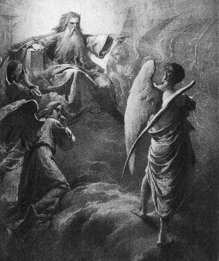 720x858 Lucifer, Fallen Angel And Evil Businessmirror - Lucifer Painting Angel