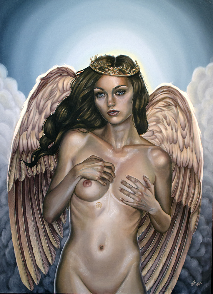 Plantiebee - Lucifer Painting Angel.