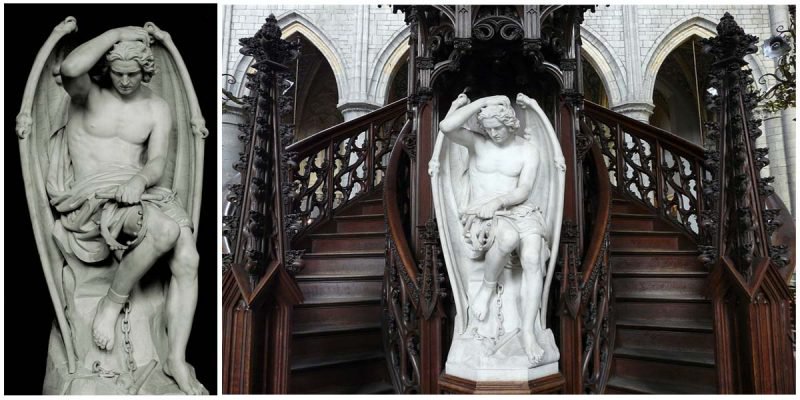 800x400 Lucifer One Magnificent Sculptures - Lucifer Painting Angel