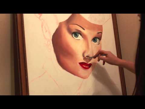 480x360 Speed Painting Lucille Ball - Lucille Ball Painting