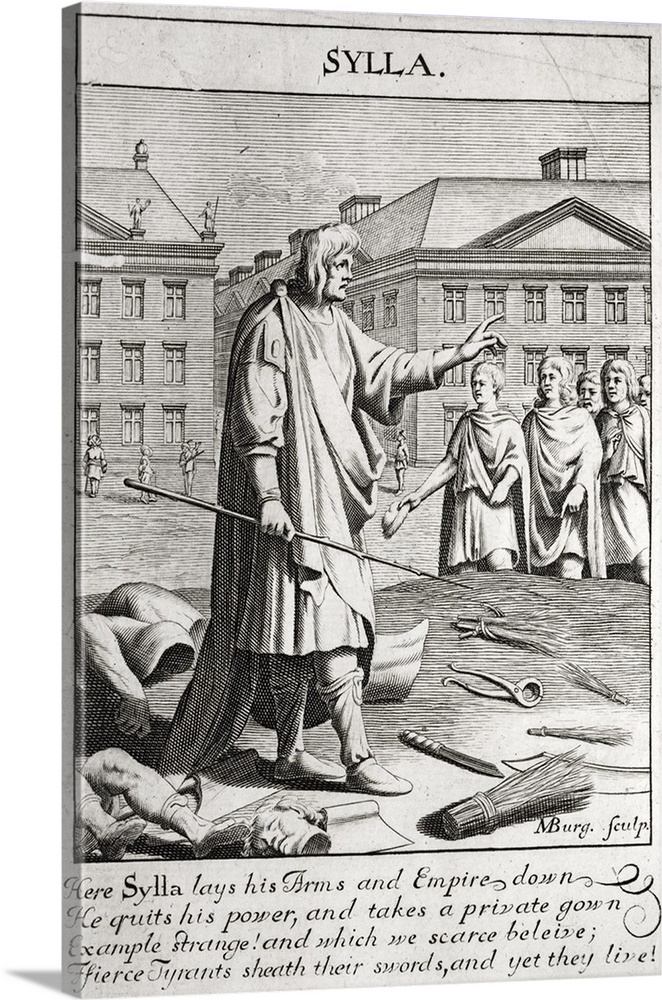 662x1000 Sulla. (Lucius Cornelius Sulla Felix 138 - Lucius Cornelius Sulla Painting