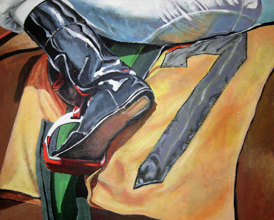 900x723 Lucky Number 7 Painting By Tom Smith - Lucky 7 Painting