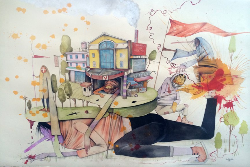 865x577 Lucky7 Anniversary Show - Lucky 7 Painting