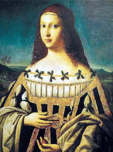 234x314 Lucrezia Borgia In 1497 - Lucrezia Borgia Painting