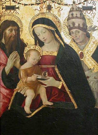 405x554 Portrait Of A Mother Lucrezia Borgia - Lucrezia Borgia Painting