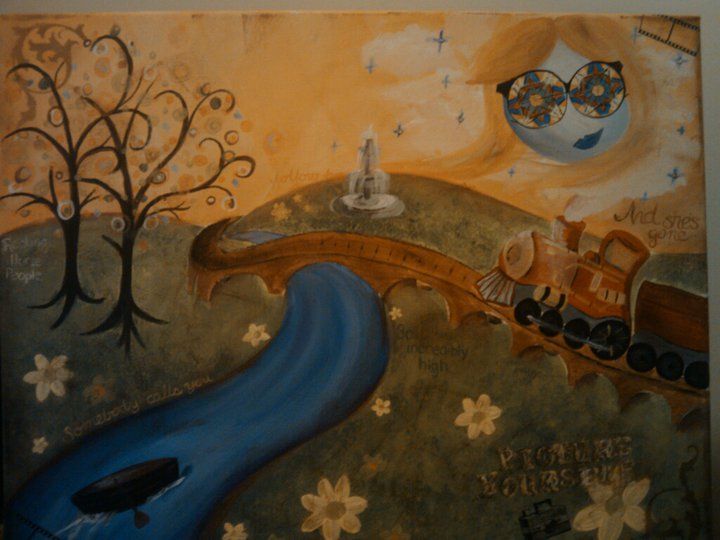 720x540 Lucy In The Sky With Diamonds - Lucy In The Sky With Diamonds Original Painting