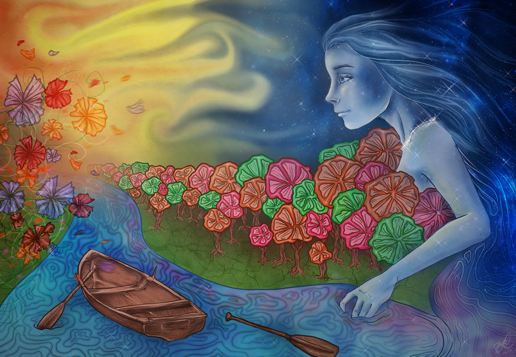 1023x708 Lucy In The Sky With Diamonds By Brittanytheawesome - Lucy In The Sky With Diamonds Painting