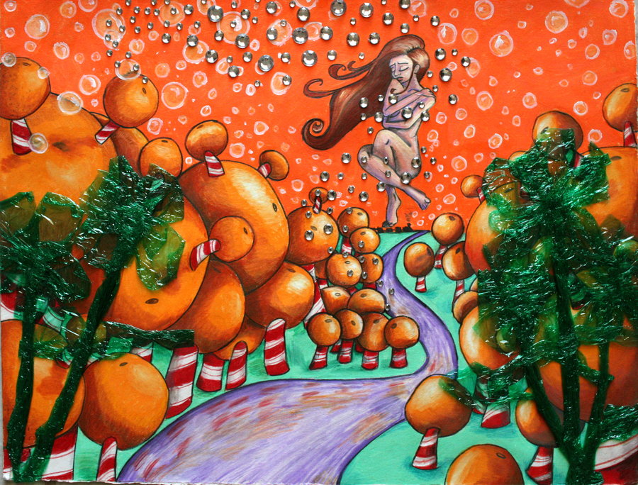 900x684 Lucy In The Sky With Diamonds By Laurenrose19 - Lucy In The Sky With Diamonds Painting