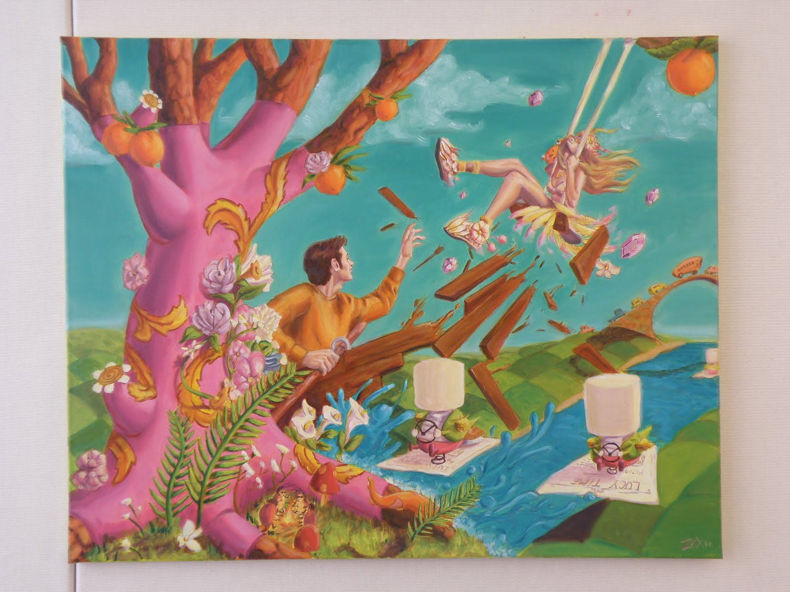 1600x1200 This Is It Beyond Awesome Lucy In The Sky With Diamonds - Lucy In The Sky With Diamonds Painting